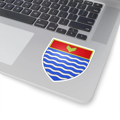 Blason ville ca Lac-Sergent (Canada) (Coat of Arms) STICKER Vinyl Kiss-Cut Decal - The Sticker Space