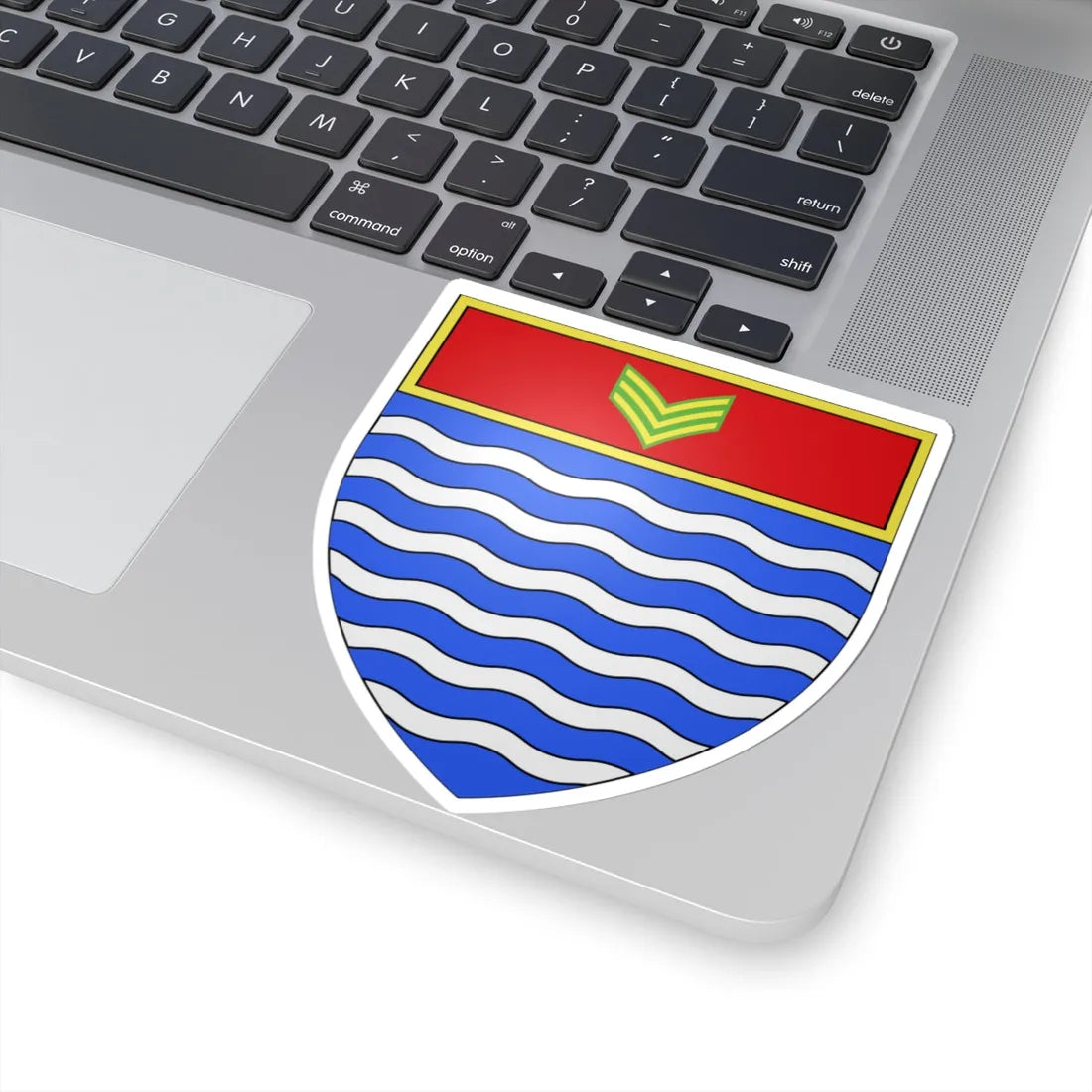 Blason ville ca Lac-Sergent (Canada) (Coat of Arms) STICKER Vinyl Kiss-Cut Decal - The Sticker Space