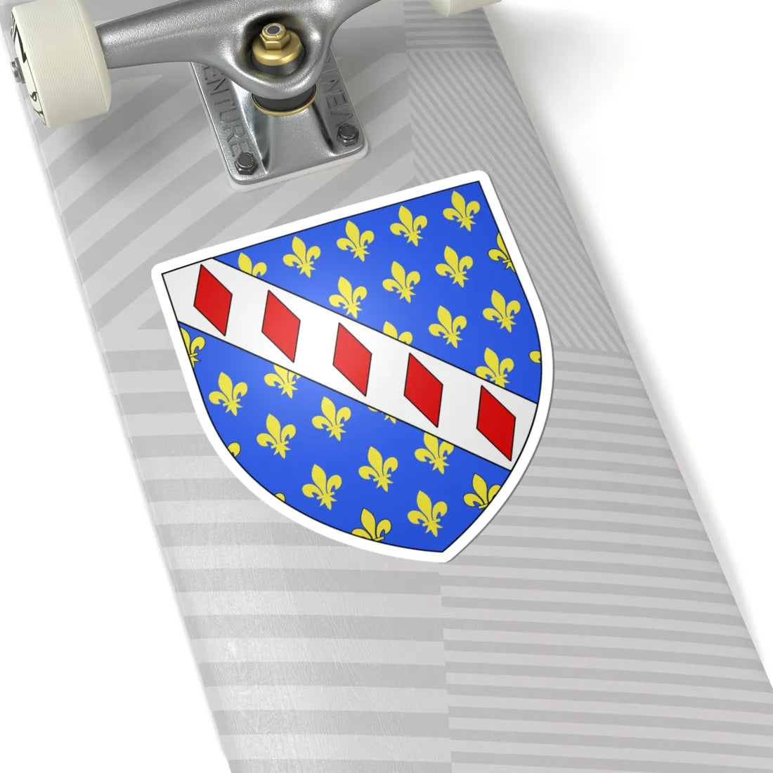 Blason ville ca Lanoraie (Canada) (Coat of Arms) STICKER Vinyl Kiss-Cut Decal - The Sticker Space