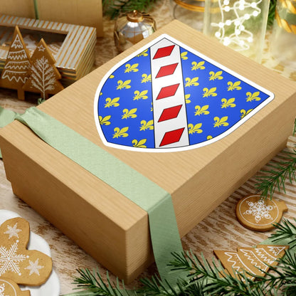 Blason ville ca Lanoraie (Canada) (Coat of Arms) STICKER Vinyl Kiss-Cut Decal - The Sticker Space