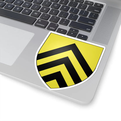 Blason ville ca Levis Québec (Canada) (Coat of Arms) STICKER Vinyl Kiss-Cut Decal - The Sticker Space