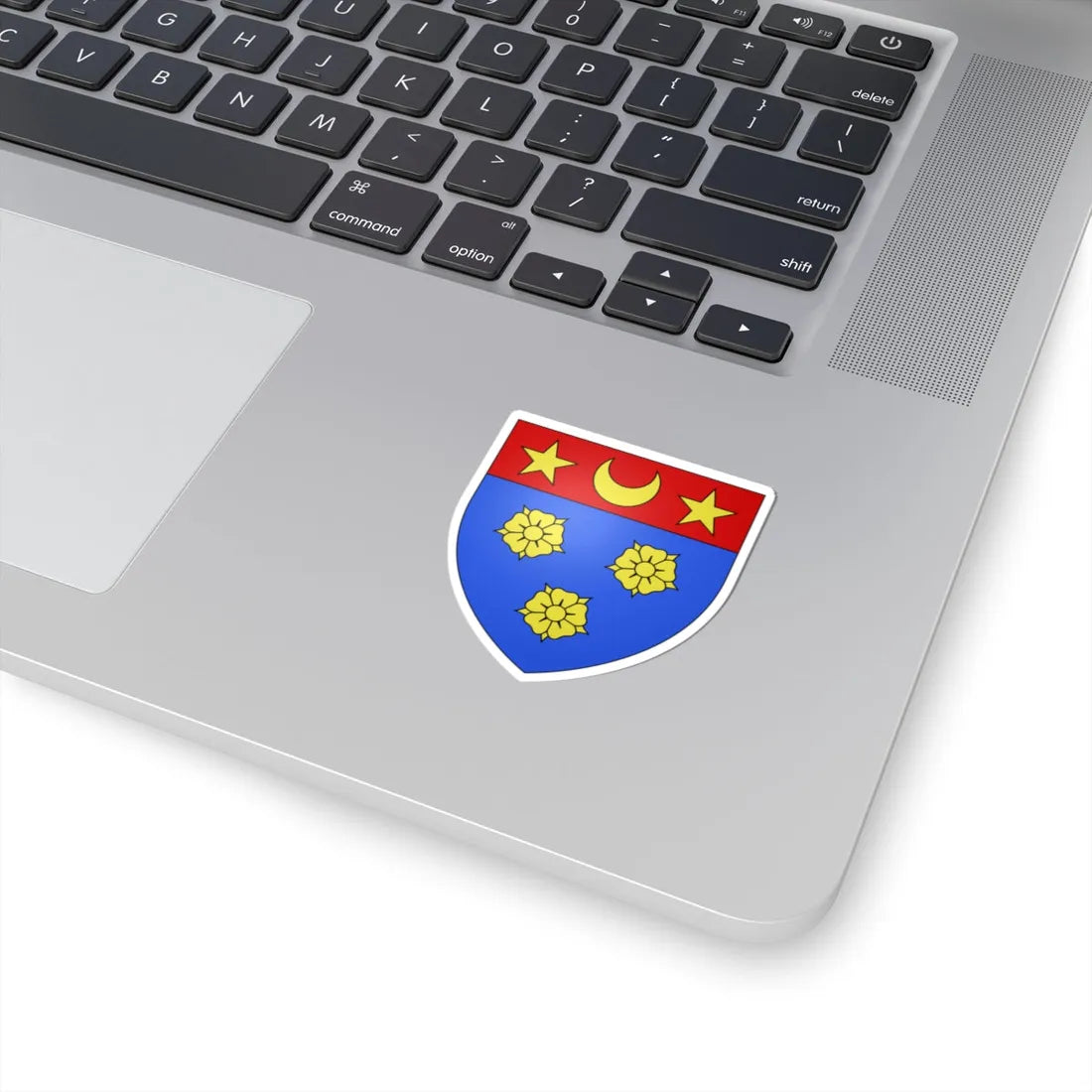 Blason ville ca Longueuil Québec (Canada) (Coat of Arms) STICKER Vinyl Kiss-Cut Decal - The Sticker Space