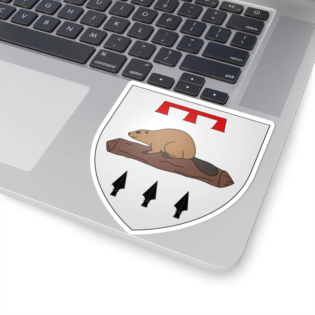 Blason ville ca Matane Québec (Canada) (Coat of Arms) STICKER Vinyl Kiss-Cut Decal - The Sticker Space