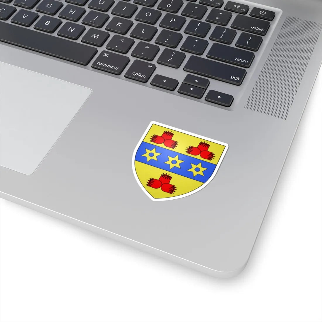 Blason ville ca Montmagny Québec (Canada) (Coat of Arms) STICKER Vinyl Kiss-Cut Decal - The Sticker Space