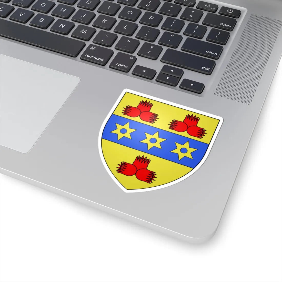 Blason ville ca Montmagny Québec (Canada) (Coat of Arms) STICKER Vinyl Kiss-Cut Decal - The Sticker Space