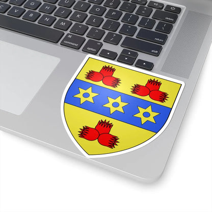 Blason ville ca Montmagny Québec (Canada) (Coat of Arms) STICKER Vinyl Kiss-Cut Decal - The Sticker Space