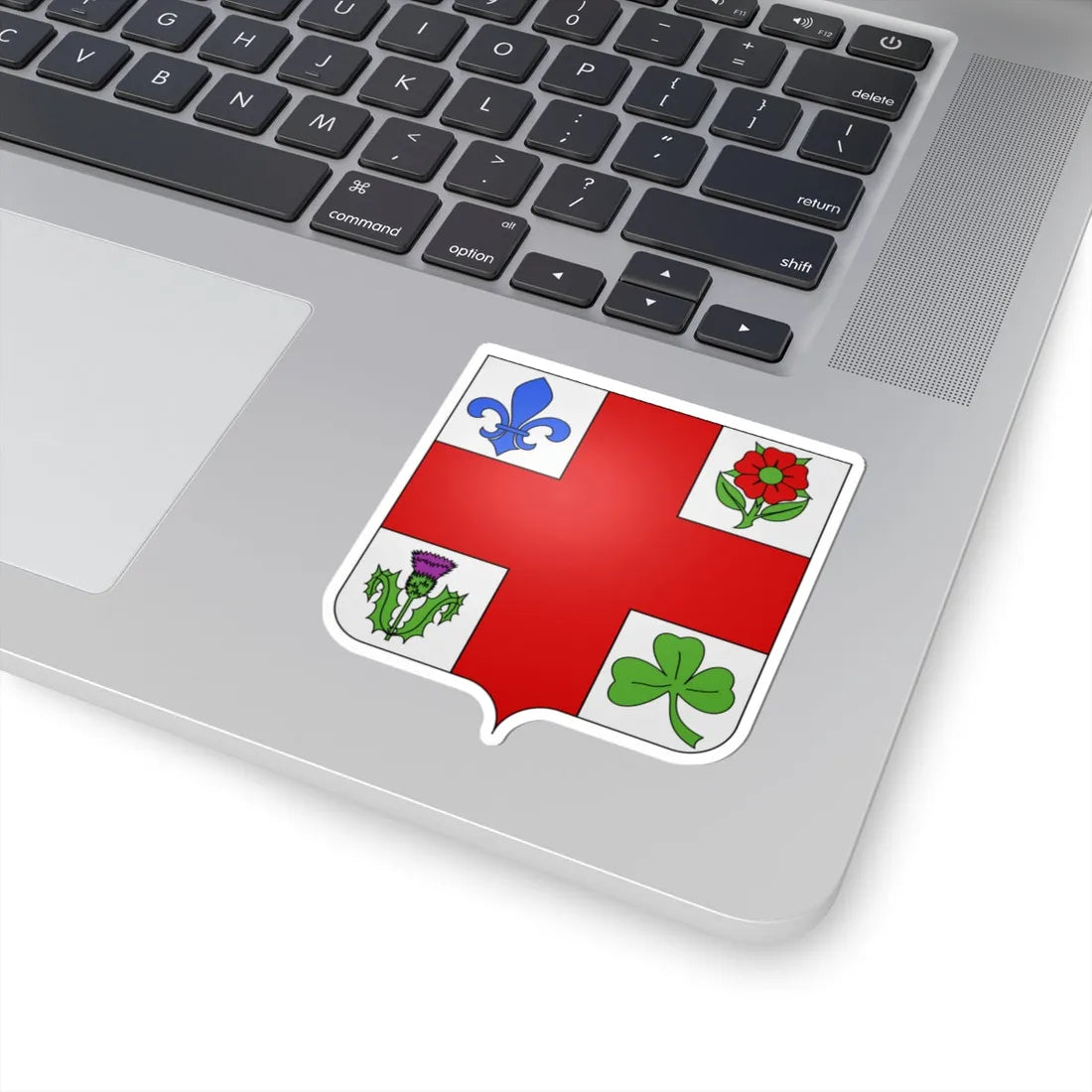 Blason ville ca Montreal Quebec (Canada) (Coat of Arms) STICKER Vinyl Kiss-Cut Decal - The Sticker Space