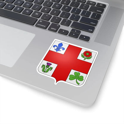 Blason ville ca Montreal Quebec (Canada) (Coat of Arms) STICKER Vinyl Kiss-Cut Decal - The Sticker Space