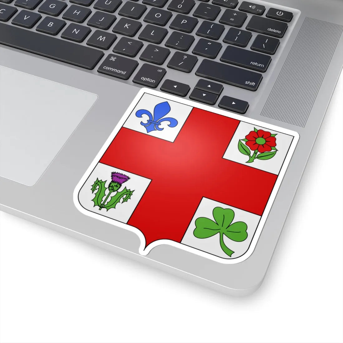 Blason ville ca Montreal Quebec (Canada) (Coat of Arms) STICKER Vinyl Kiss-Cut Decal - The Sticker Space