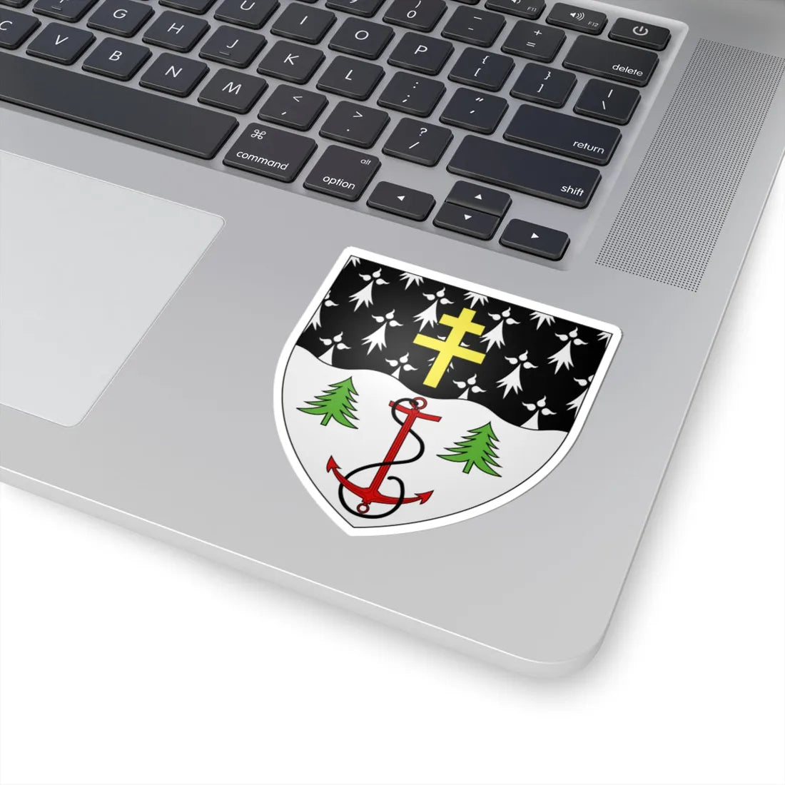 Blason ville ca Rimouski Québec (Canada) (Coat of Arms) STICKER Vinyl Kiss-Cut Decal - The Sticker Space