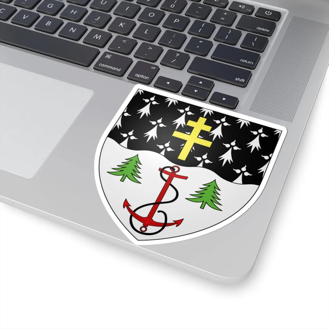 Blason ville ca Rimouski Québec (Canada) (Coat of Arms) STICKER Vinyl Kiss-Cut Decal - The Sticker Space