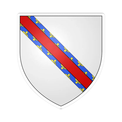 Blason ville ca Roberval 1903 Québec (Canada) (Coat of Arms) STICKER Vinyl Kiss-Cut Decal 3 Inch White - The Sticker Space