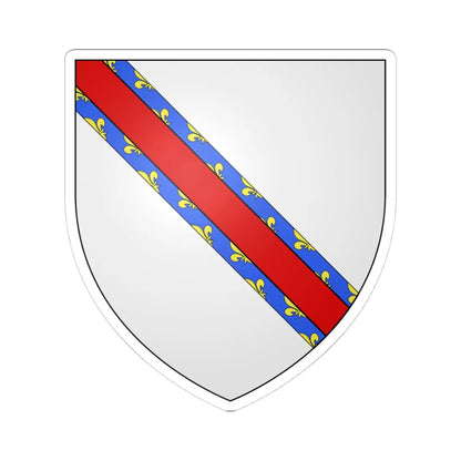 Blason ville ca Roberval 1903 Québec (Canada) (Coat of Arms) STICKER Vinyl Kiss-Cut Decal 4 Inch White - The Sticker Space