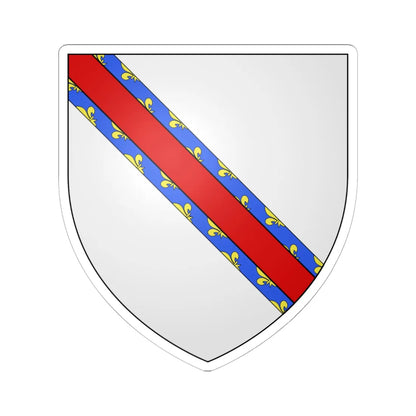 Blason ville ca Roberval 1903 Québec (Canada) (Coat of Arms) STICKER Vinyl Kiss-Cut Decal 6 Inch White - The Sticker Space