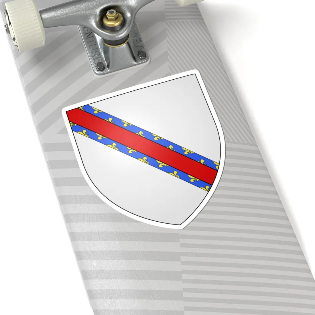 Blason ville ca Roberval 1903 Québec (Canada) (Coat of Arms) STICKER Vinyl Kiss-Cut Decal - The Sticker Space