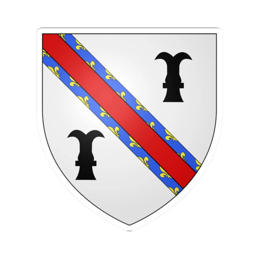 Blason ville ca Roberval 1959 Québec (Canada) (Coat of Arms) STICKER Vinyl Kiss-Cut Decal 2 Inch White - The Sticker Space