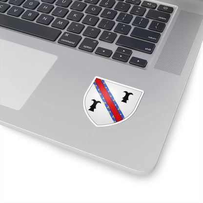 Blason ville ca Roberval 1959 Québec (Canada) (Coat of Arms) STICKER Vinyl Kiss-Cut Decal - The Sticker Space