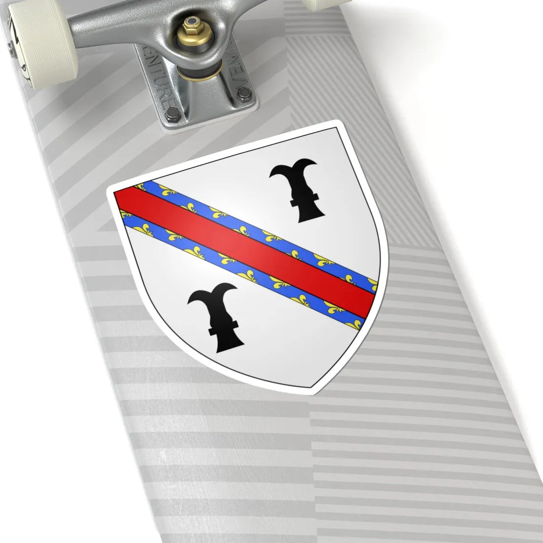 Blason ville ca Roberval 1959 Québec (Canada) (Coat of Arms) STICKER Vinyl Kiss-Cut Decal - The Sticker Space