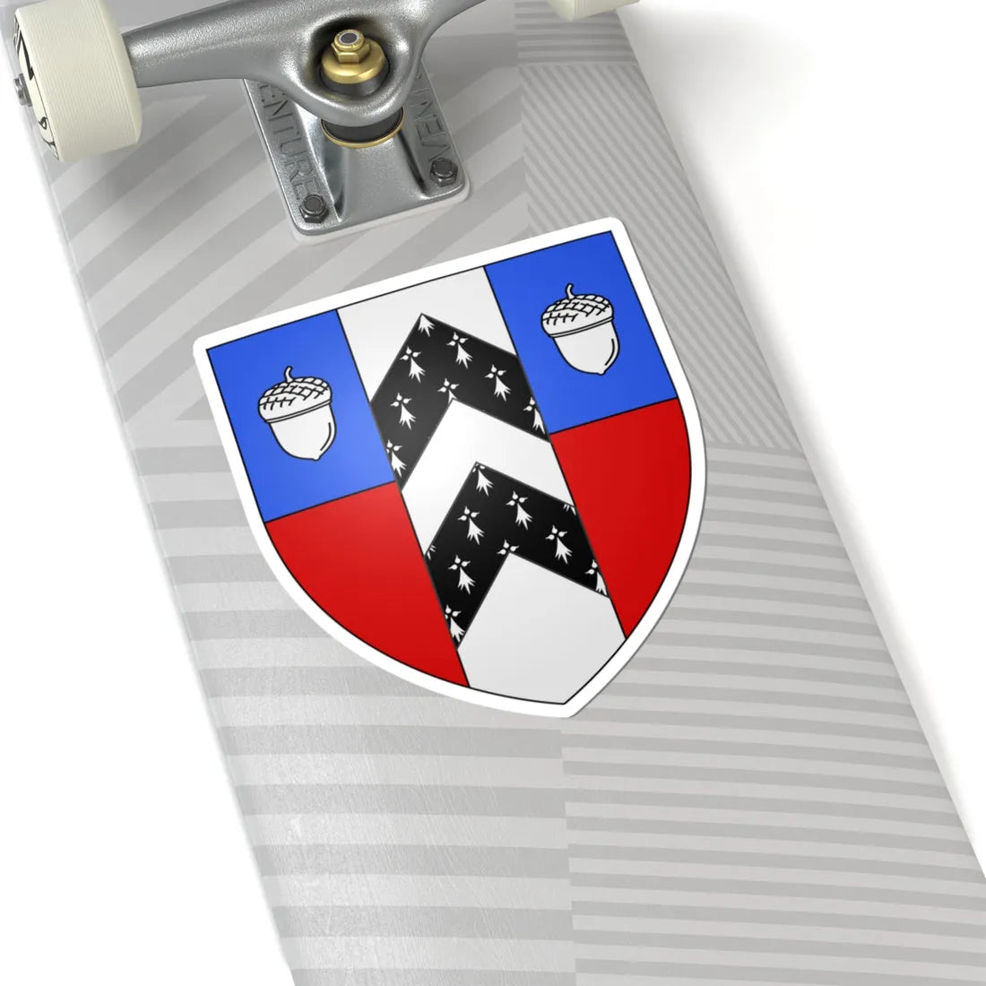 Blason ville ca Saint-Bruno-de-Montarville (Canada) (Coat of Arms) STICKER Vinyl Kiss-Cut Decal - The Sticker Space