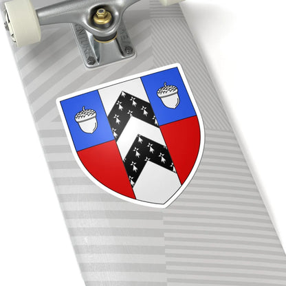 Blason ville ca Saint-Bruno-de-Montarville (Canada) (Coat of Arms) STICKER Vinyl Kiss-Cut Decal - The Sticker Space