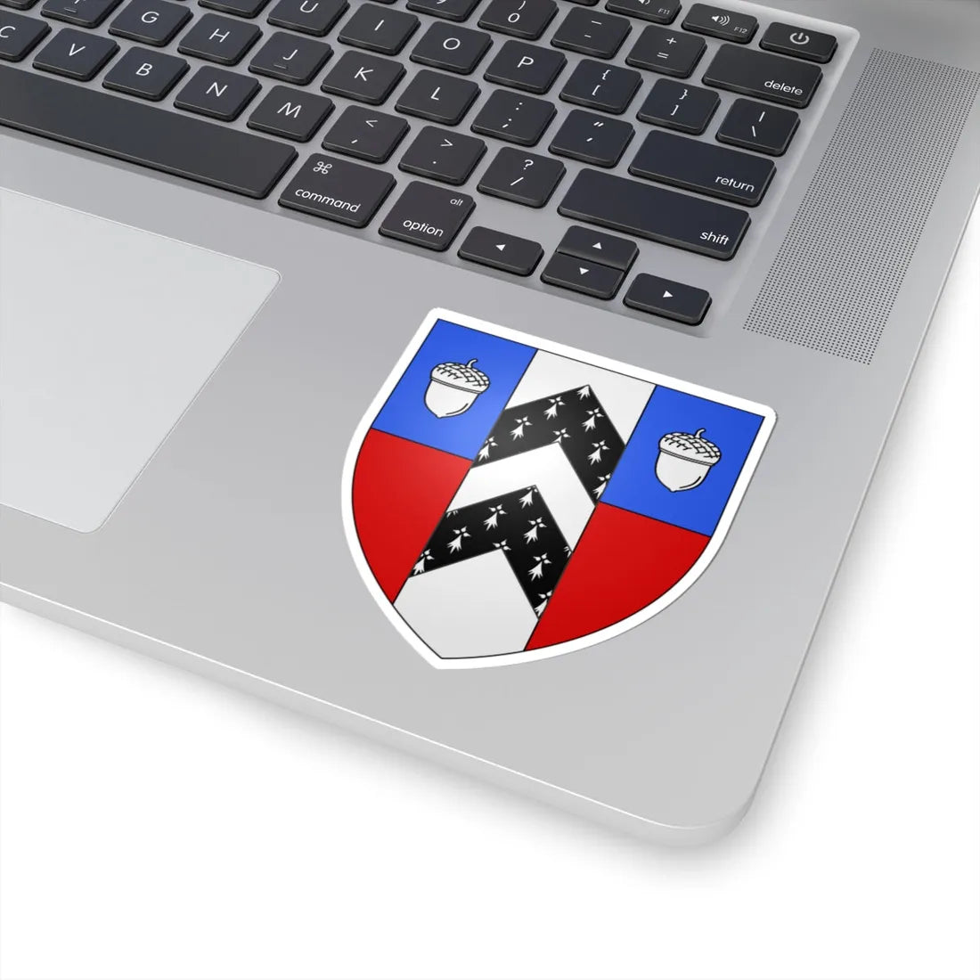 Blason ville ca Saint-Bruno-de-Montarville (Canada) (Coat of Arms) STICKER Vinyl Kiss-Cut Decal - The Sticker Space