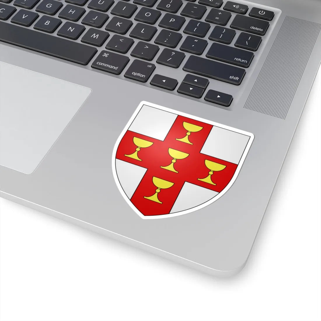 Blason ville ca Saint-Calixte Québec (Canada) (Coat of Arms) STICKER Vinyl Kiss-Cut Decal - The Sticker Space