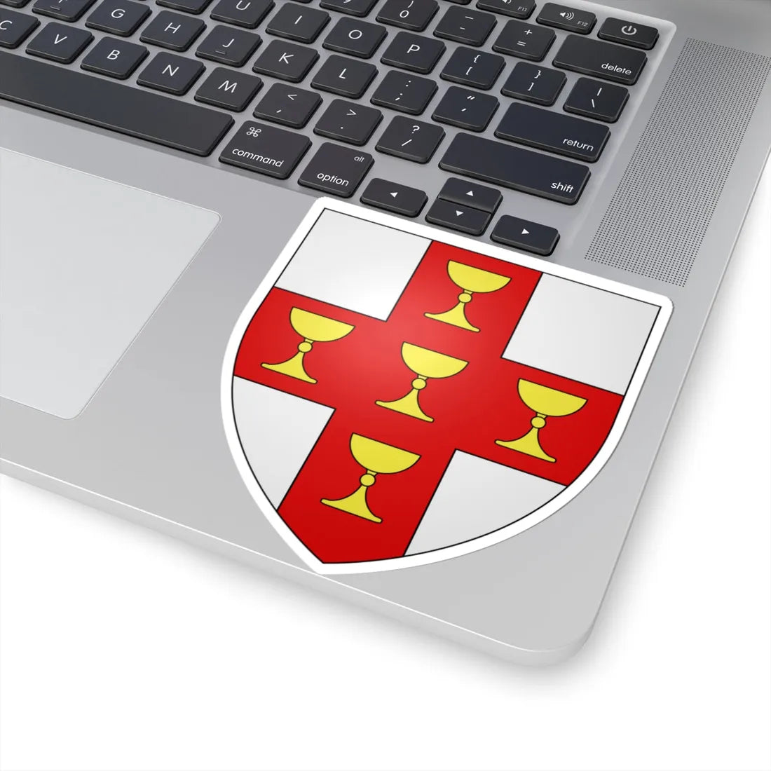 Blason ville ca Saint-Calixte Québec (Canada) (Coat of Arms) STICKER Vinyl Kiss-Cut Decal - The Sticker Space
