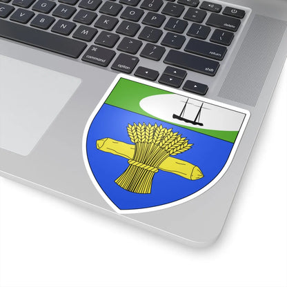 Blason ville ca Saint-fulgence Québec (Canada) (Coat of Arms) STICKER Vinyl Kiss-Cut Decal - The Sticker Space