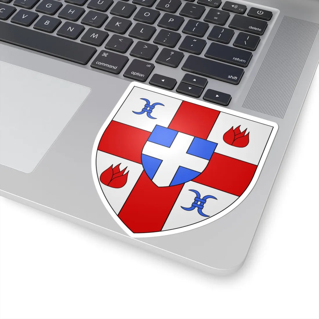 Blason ville ca Saint-Georges Québec (Canada) (Coat of Arms) STICKER Vinyl Kiss-Cut Decal - The Sticker Space