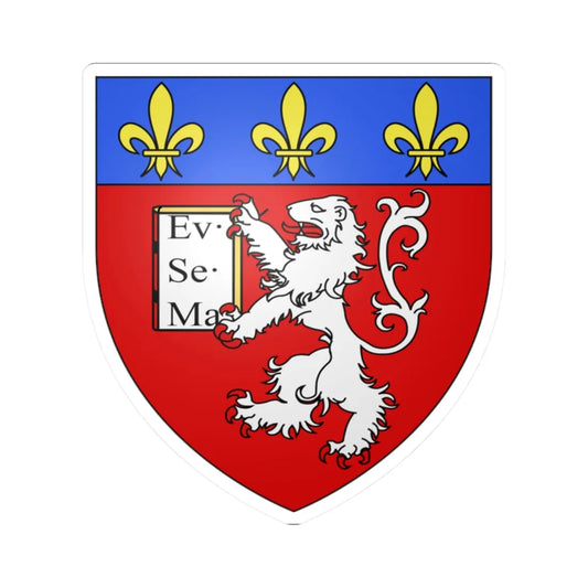 Blason Ville ca Saint-Marc-des-Carrières (Canada) (Coat of Arms) STICKER Vinyl Kiss-Cut Decal 2 Inch White - The Sticker Space