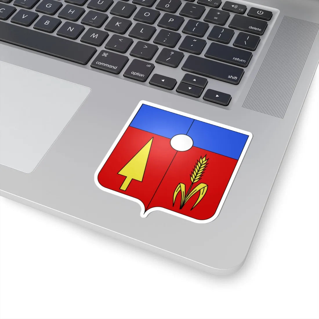 Blason ville ca Saint-Tharcisius Québec (Canada) (Coat of Arms) STICKER Vinyl Kiss-Cut Decal - The Sticker Space