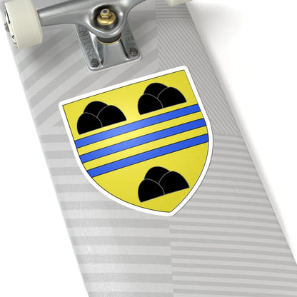 Blason ville CA Saint-Étienne-des-Grès (Canada) (Coat of Arms) STICKER Vinyl Kiss-Cut Decal - The Sticker Space