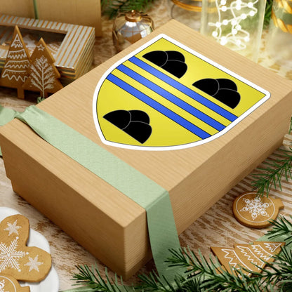 Blason ville CA Saint-Étienne-des-Grès (Canada) (Coat of Arms) STICKER Vinyl Kiss-Cut Decal - The Sticker Space