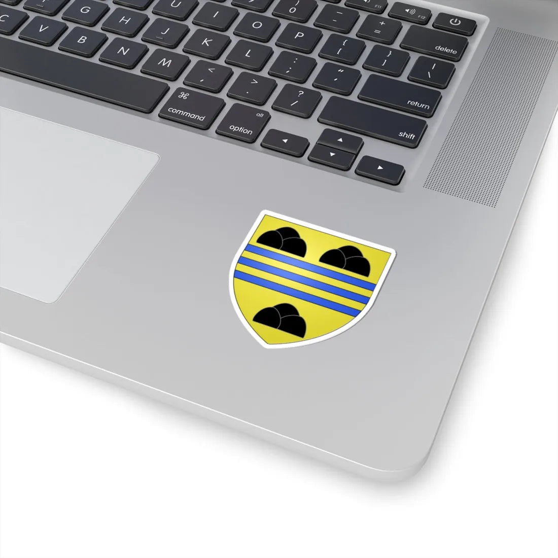 Blason ville CA Saint-Étienne-des-Grès (Canada) (Coat of Arms) STICKER Vinyl Kiss-Cut Decal - The Sticker Space