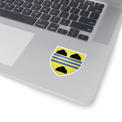 Blason ville CA Saint-Étienne-des-Grès (Canada) (Coat of Arms) STICKER Vinyl Kiss-Cut Decal - The Sticker Space