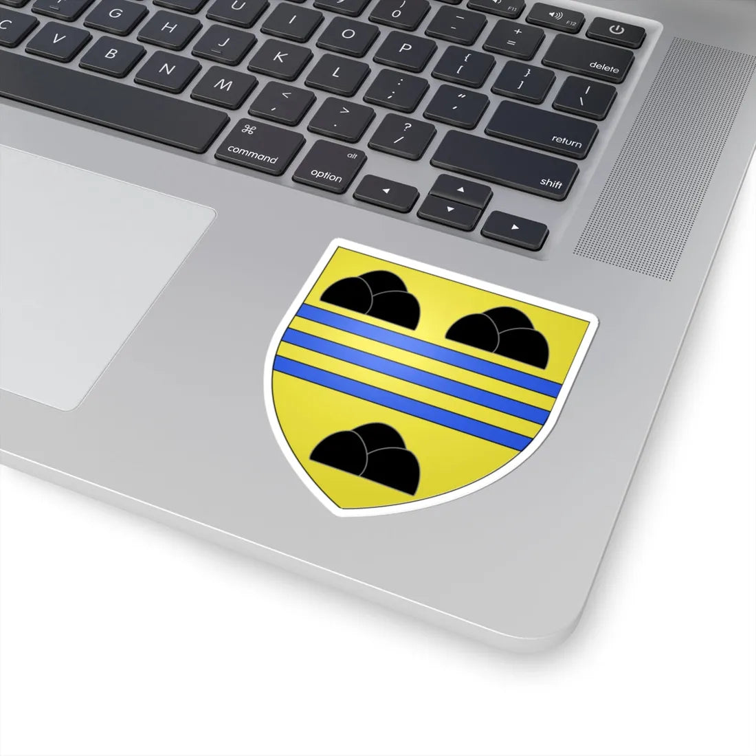 Blason ville CA Saint-Étienne-des-Grès (Canada) (Coat of Arms) STICKER Vinyl Kiss-Cut Decal - The Sticker Space