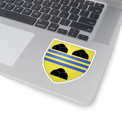 Blason ville CA Saint-Étienne-des-Grès (Canada) (Coat of Arms) STICKER Vinyl Kiss-Cut Decal - The Sticker Space