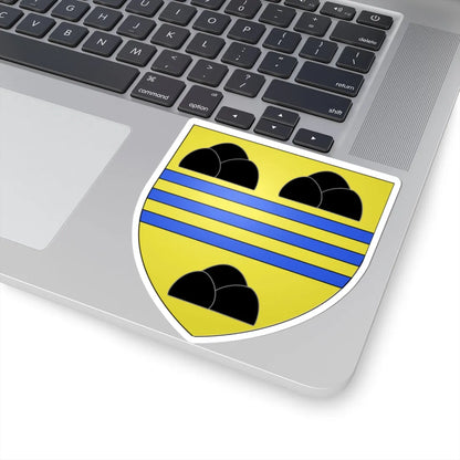 Blason ville CA Saint-Étienne-des-Grès (Canada) (Coat of Arms) STICKER Vinyl Kiss-Cut Decal - The Sticker Space