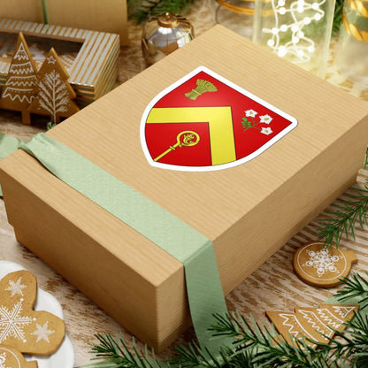 Blason ville ca Saint-Ubalde Québec (Canada) (Coat of Arms) STICKER Vinyl Kiss-Cut Decal - The Sticker Space