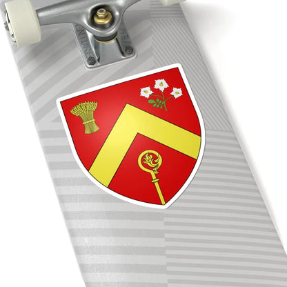 Blason ville ca Saint-Ubalde Québec (Canada) (Coat of Arms) STICKER Vinyl Kiss-Cut Decal - The Sticker Space
