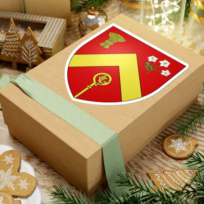 Blason ville ca Saint-Ubalde Québec (Canada) (Coat of Arms) STICKER Vinyl Kiss-Cut Decal - The Sticker Space