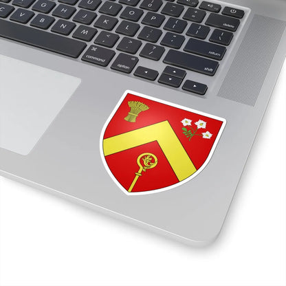 Blason ville ca Saint-Ubalde Québec (Canada) (Coat of Arms) STICKER Vinyl Kiss-Cut Decal - The Sticker Space