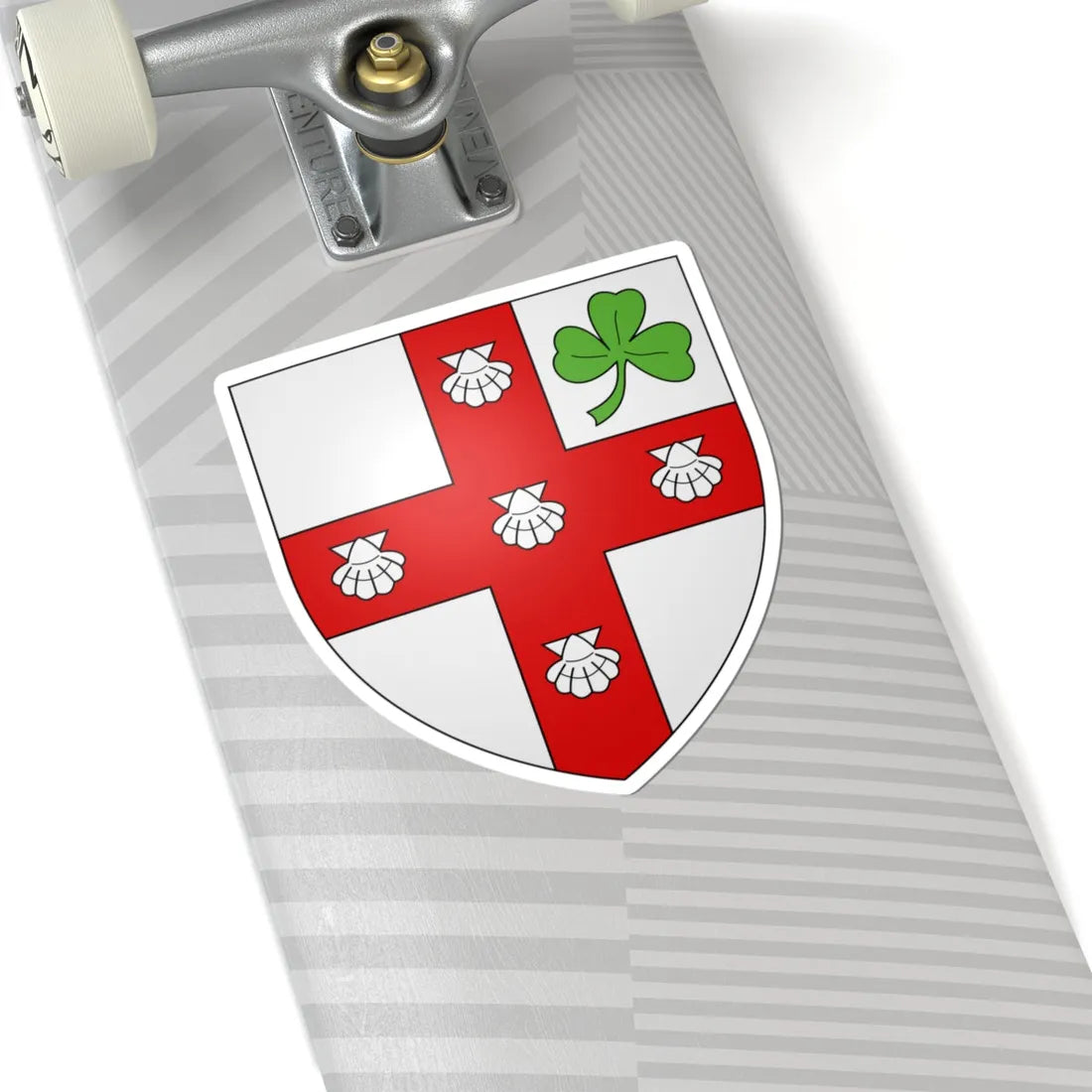 Blason ville ca Sainte-Brigitte-de-Laval Québec (Canada) (Coat of Arms) STICKER Vinyl Kiss-Cut Decal - The Sticker Space