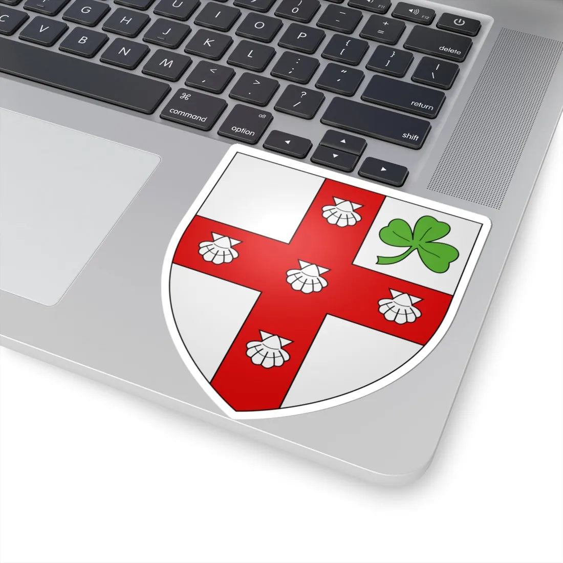 Blason ville ca Sainte-Brigitte-de-Laval Québec (Canada) (Coat of Arms) STICKER Vinyl Kiss-Cut Decal - The Sticker Space