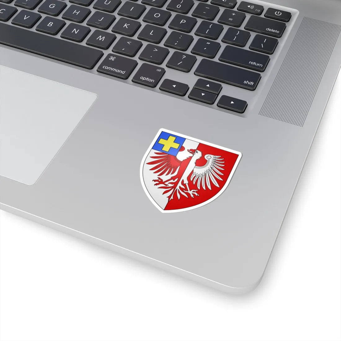 Blason ville ca Sainte-Claire Québec (Canada) (Coat of Arms) STICKER Vinyl Kiss-Cut Decal - The Sticker Space