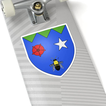 Blason ville ca Sainte-Rose-du-Nord (Canada) (Coat of Arms) STICKER Vinyl Kiss-Cut Decal - The Sticker Space