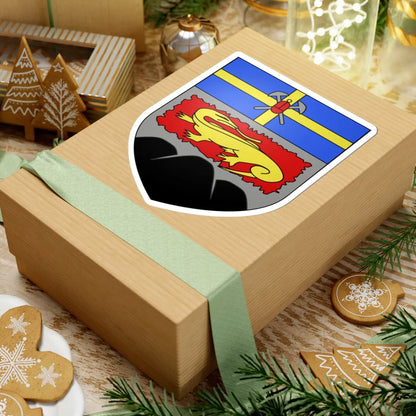 Blason ville ca Thetford Mines Québec (Canada) (Coat of Arms) STICKER Vinyl Kiss-Cut Decal - The Sticker Space