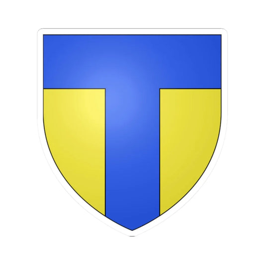 Blason ville ca Toronto Ontario (Canada) (Coat of Arms) STICKER Vinyl Kiss-Cut Decal 2 Inch White - The Sticker Space