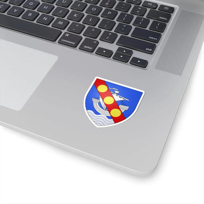 Blason ville ca Trois Pistoles Québec (Canada) (Coat of Arms) STICKER Vinyl Kiss-Cut Decal - The Sticker Space