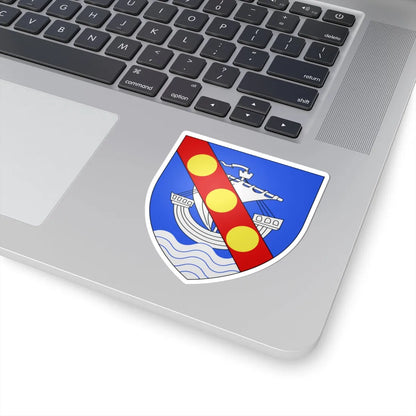 Blason ville ca Trois Pistoles Québec (Canada) (Coat of Arms) STICKER Vinyl Kiss-Cut Decal - The Sticker Space